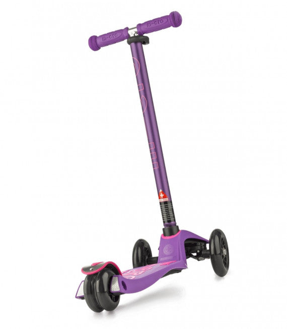 Scooter Maxi deluxe 5 a 12 años Morado