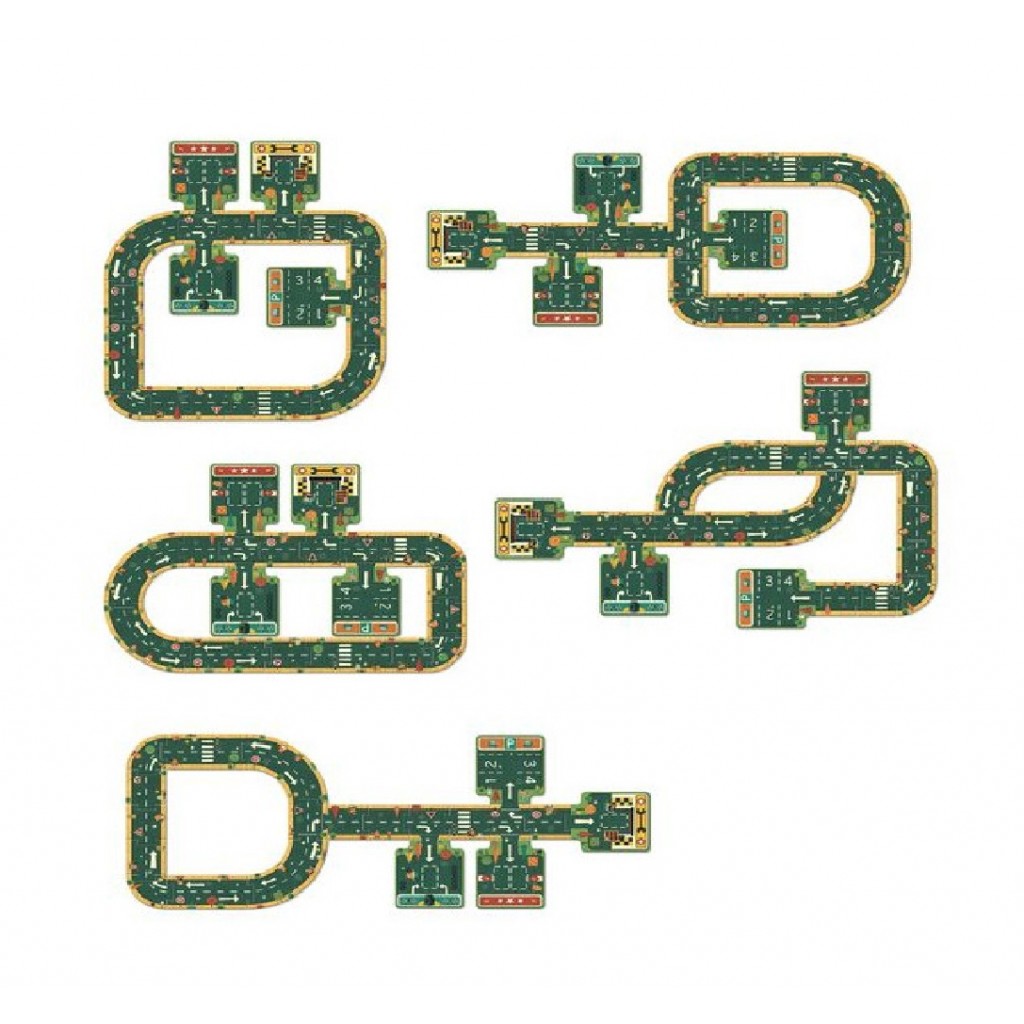 Puzzle Caminos 21 piezas