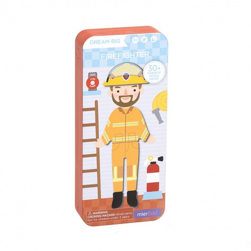 Caja magnética de viajes - Bomberos