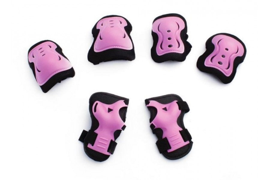 Set de protecciones Rosadas 404