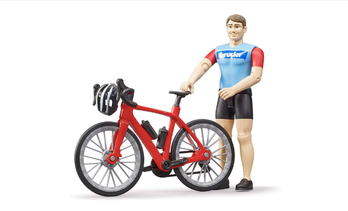 Ciclista + bicicleta