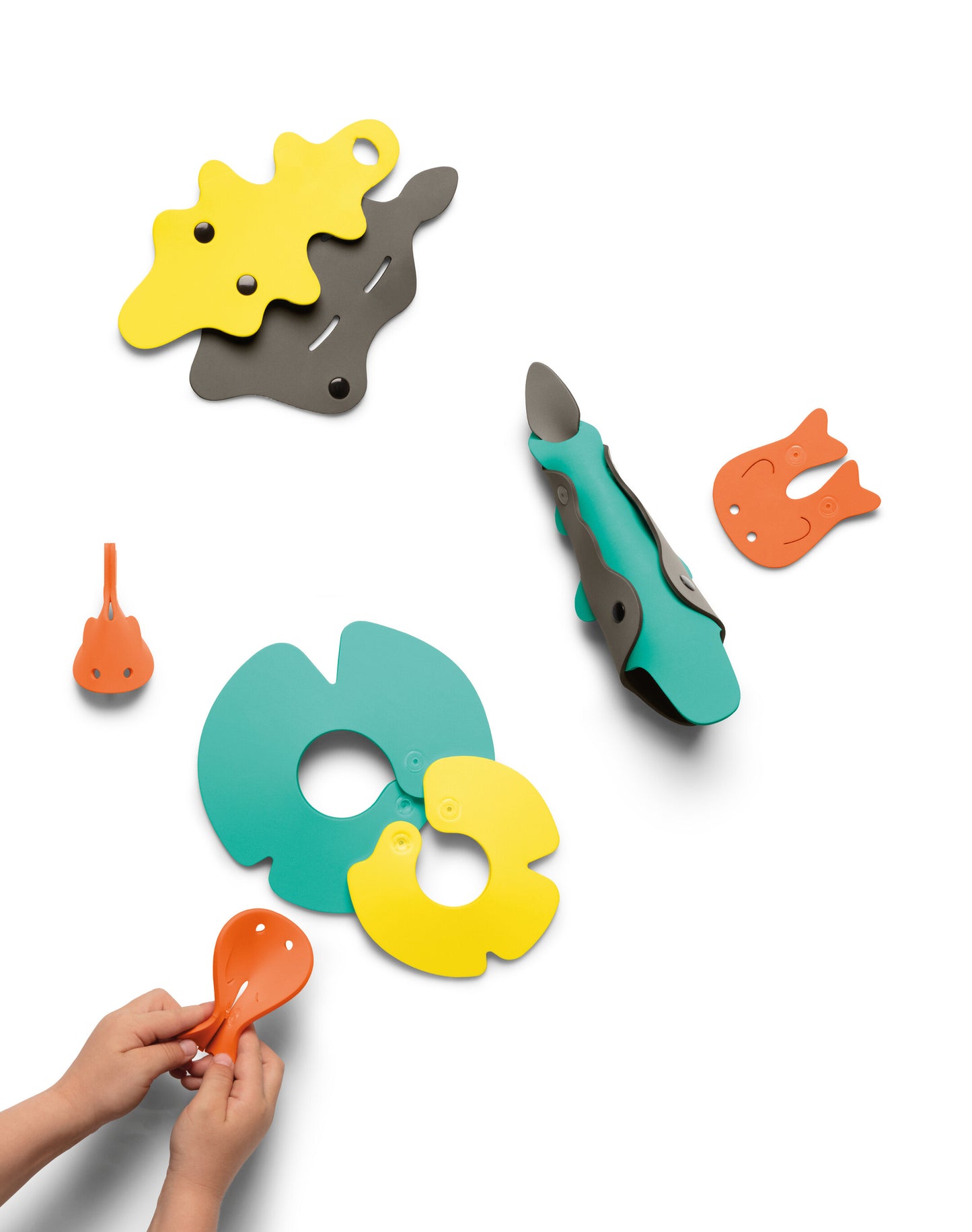 Puzzle para el baño Cocodrile River