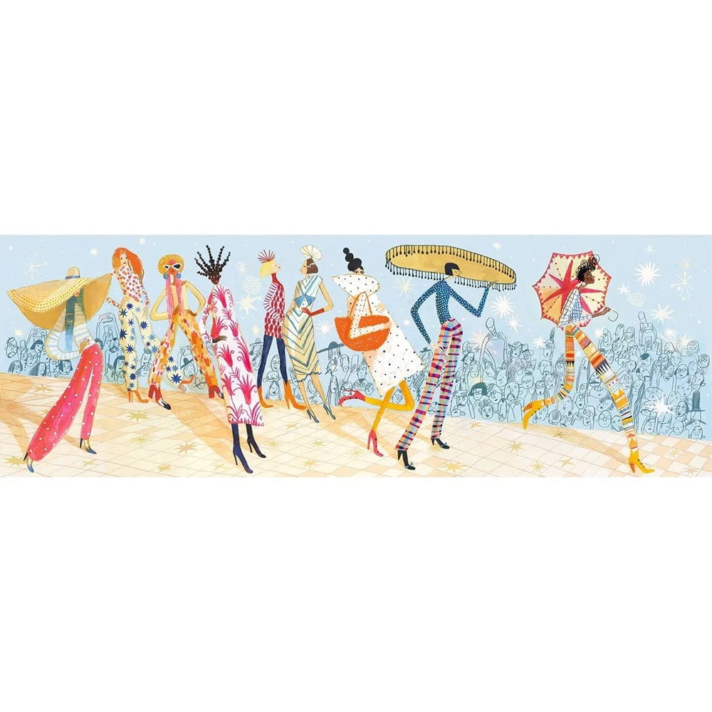 Puzzle Gallery Desfile de modas 1000 piezas