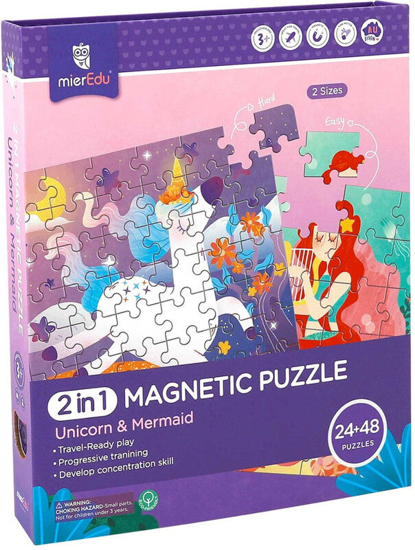 Puzzle magnético 2 en 1 Cuentos de Hadas