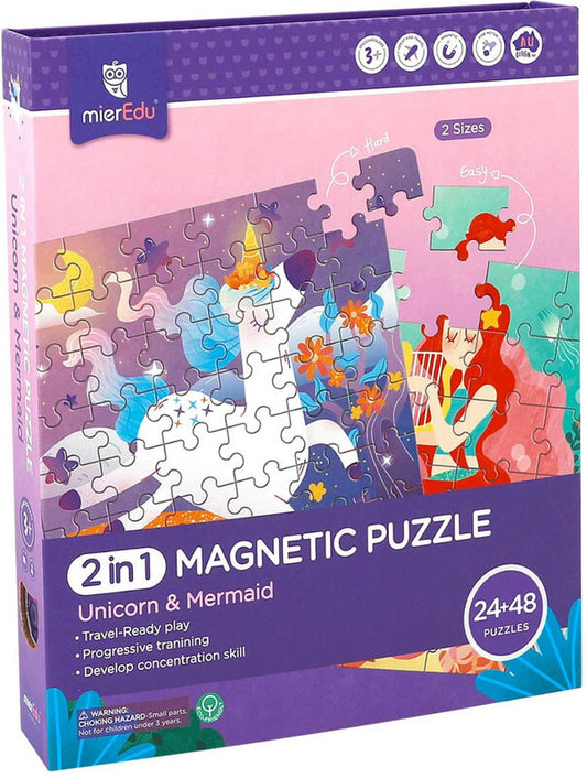 Puzzle magnético 2 en 1 Cuentos de Hadas