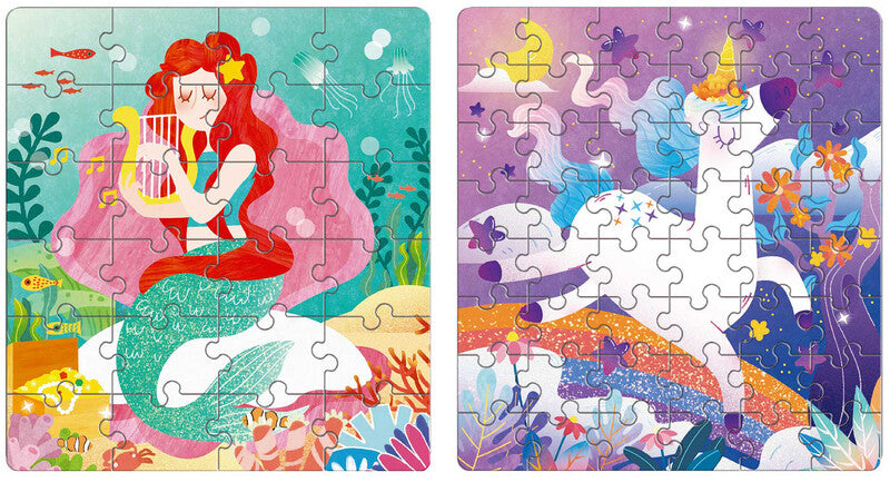 Puzzle magnético 2 en 1 Cuentos de Hadas