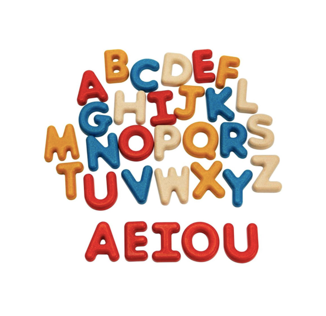 Letras de madera