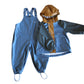 Pack Chaqueta y jardinera  Azul