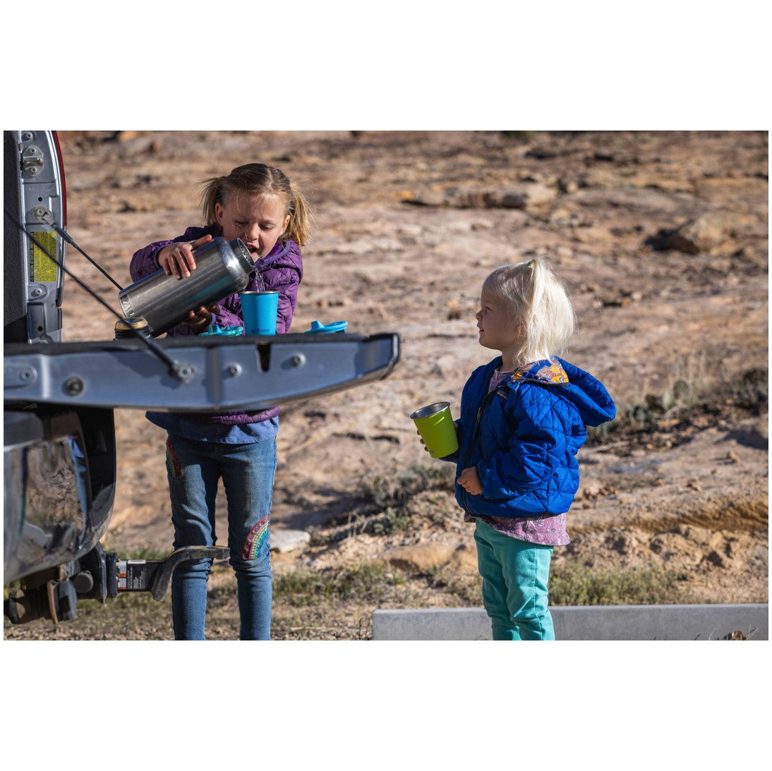 Pack x2 Tapa Sippy Kids Cup Pink Tie Dye