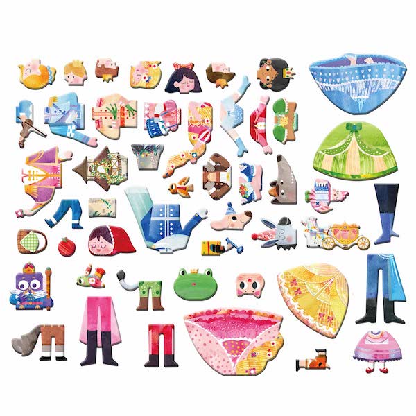 Puzzle magnético 2 en 1 Cuentos de Hadas