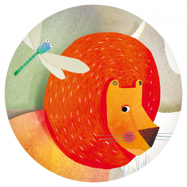 Puzzle gigante Desfile de animales 36 piezas