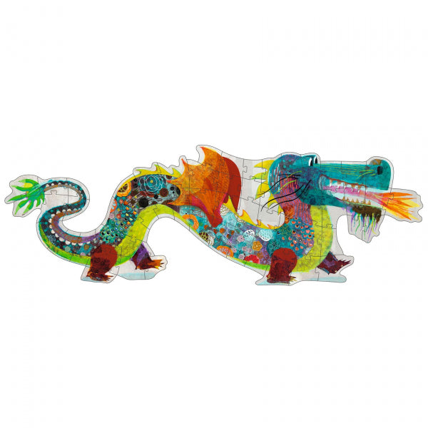 Puzzle gigante León el dragón 58 piezas