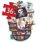 Puzzle gigante Piratas 36 piezas