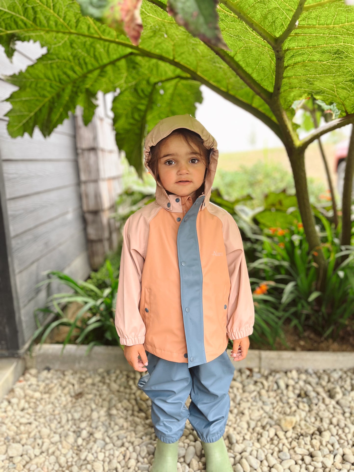 Chaqueta impermeable  Rosé