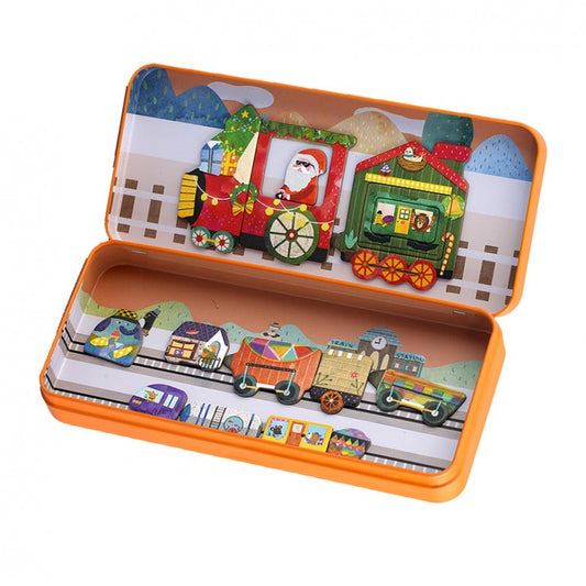 Caja magnética de viajes - Trenes