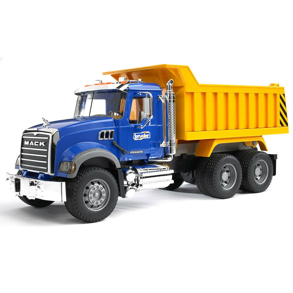 Camión MACK Granite caja volquete 02815- Escala 1:16- BRUDER