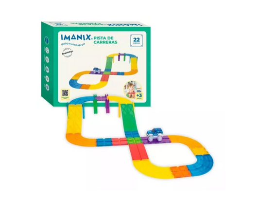 Imanix pista de carrera 22 piezas