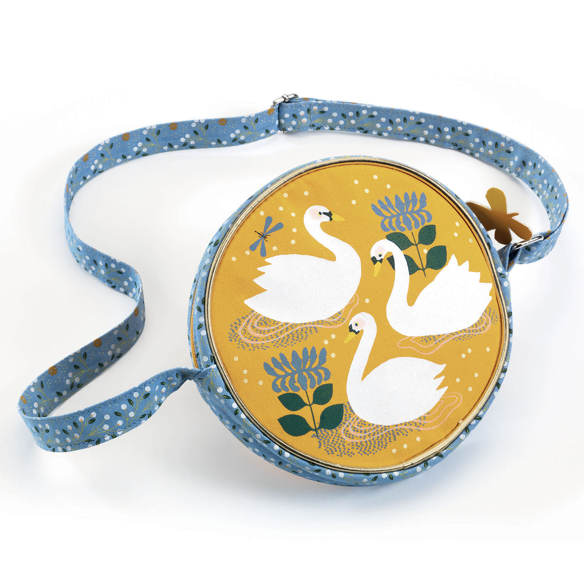 Cartera de tela Cisne
