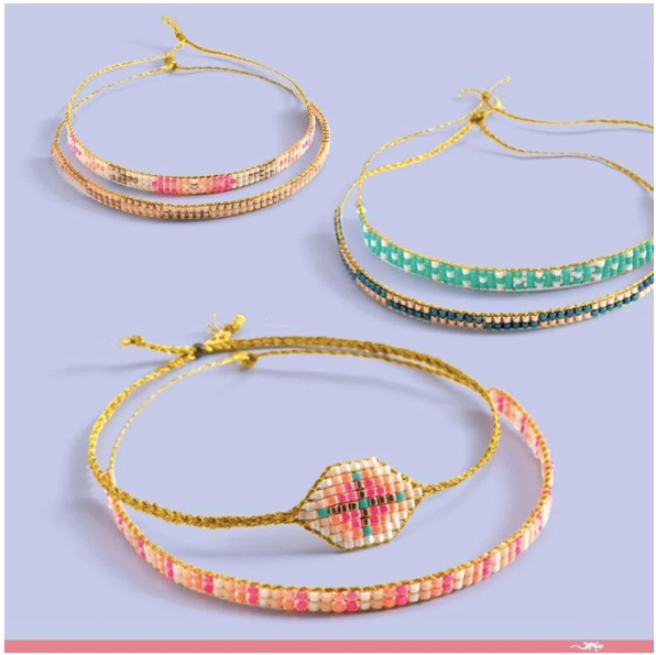 Crea tus Pulseras de mostacilla