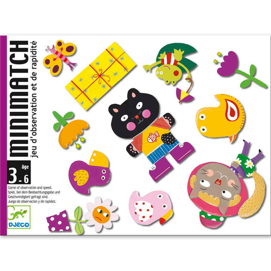 Juego de cartas Mini match