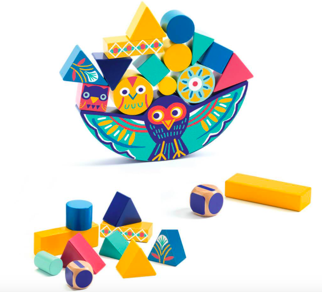 Juego de equilibrio y construcción Ze Balanceo