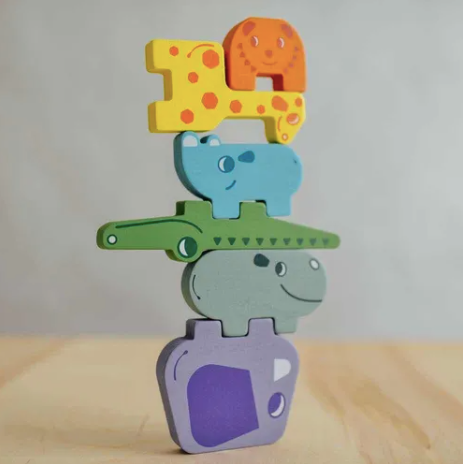 Juego de bloques y equilibrio Ze Totanimo