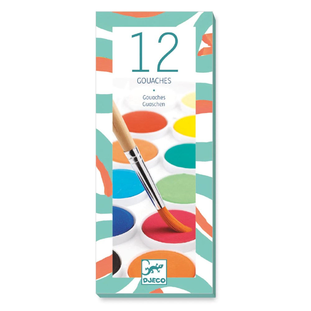 Acuarela 12 colores
