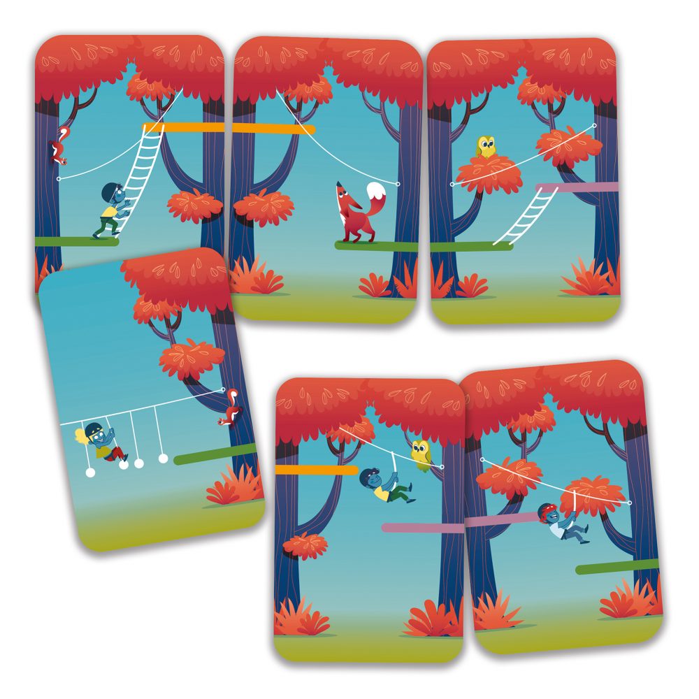 Juego de cartas Forest adventure
