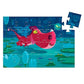 Puzzle silueta Edmond el dragón 24 piezas
