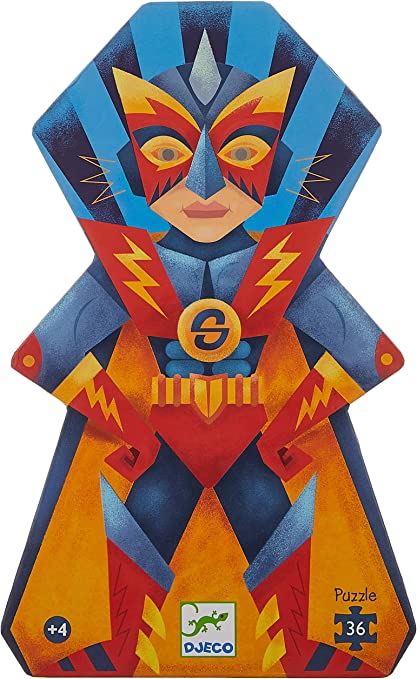 Puzzle silueta Niño láser  36 piezas