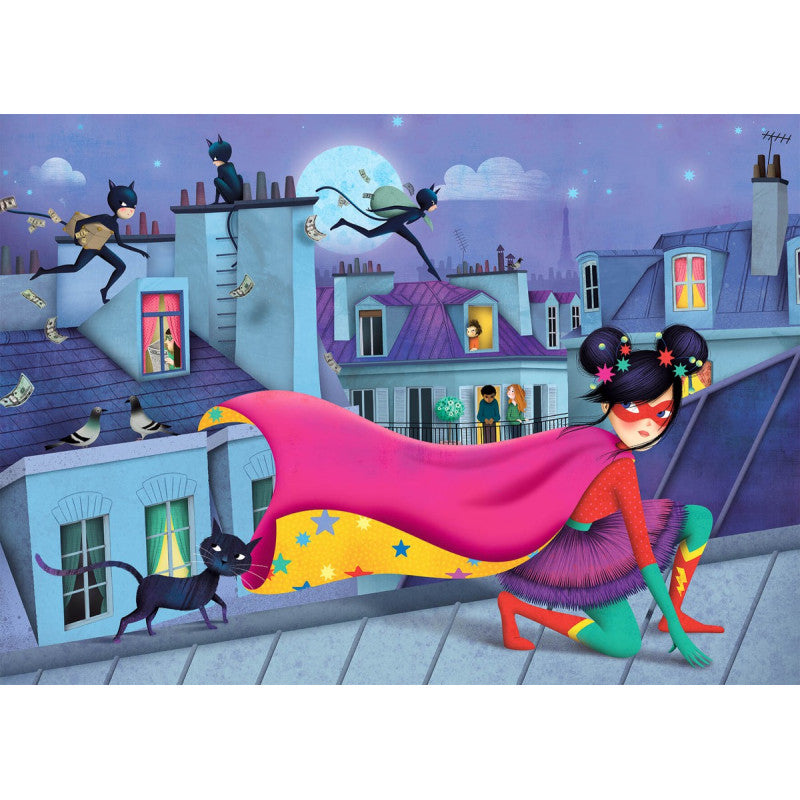 Puzzle silueta Superstar 36 piezas